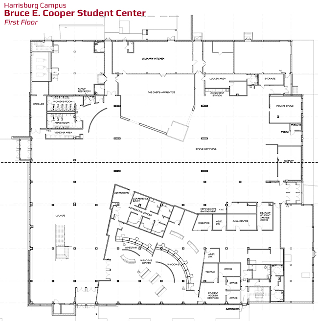 Harrisburg Cooper First Floor Map