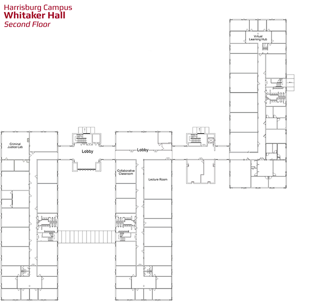 Whitaker Hall Second Floor