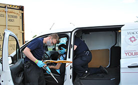 HS students vehicle extrication