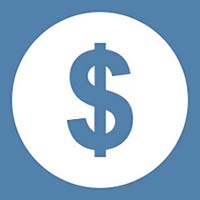 Dollar sign icon